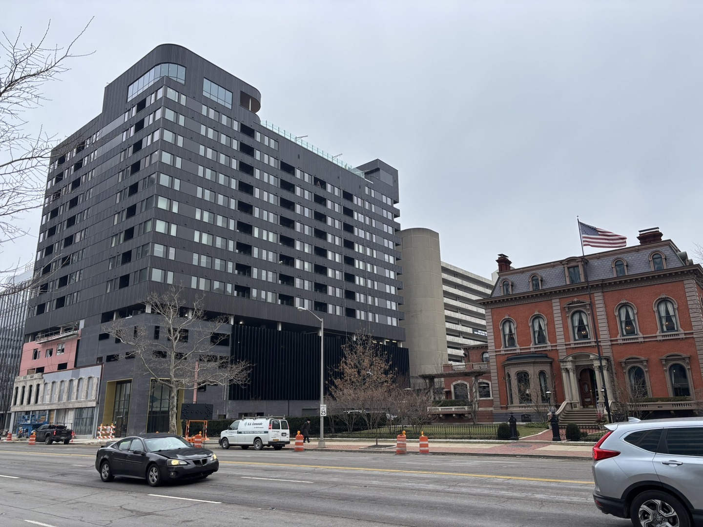 Historic Preservation in The Pembroke downtown Columbus, Ohio.